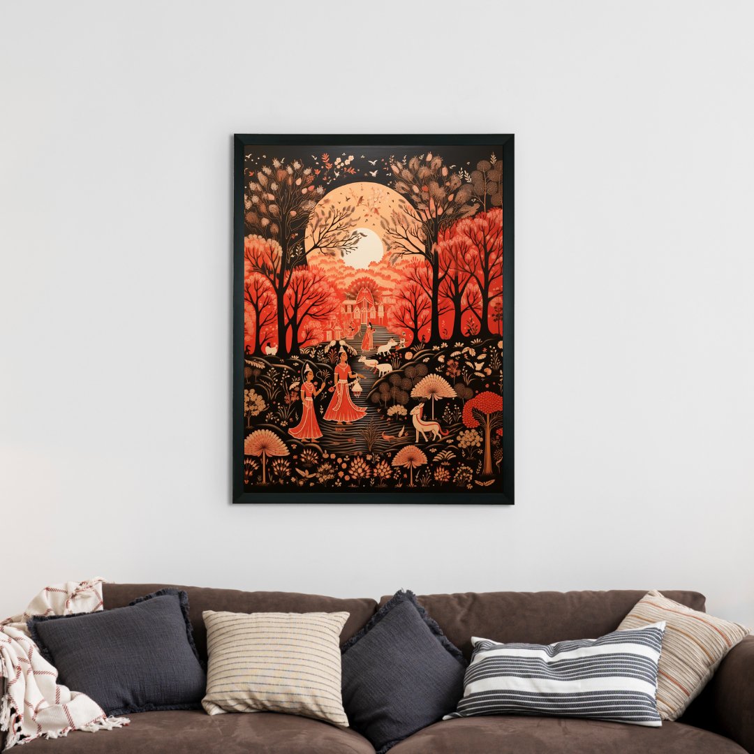 Find Your Rural Harmony: Sowpeace Canvas Prints -Wall painting-Chitran by sowpeace-Find Your Rural Harmony: Sowpeace Canvas Prints-CH-WRT-MWSS-Sowpeace