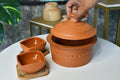 Large Terracotta Handi serveware with Lid -Utensils-Sowpeace-Large Terracotta Handi serveware with Lid-Terr-Uten-Terr-TCSW-Sowpeace