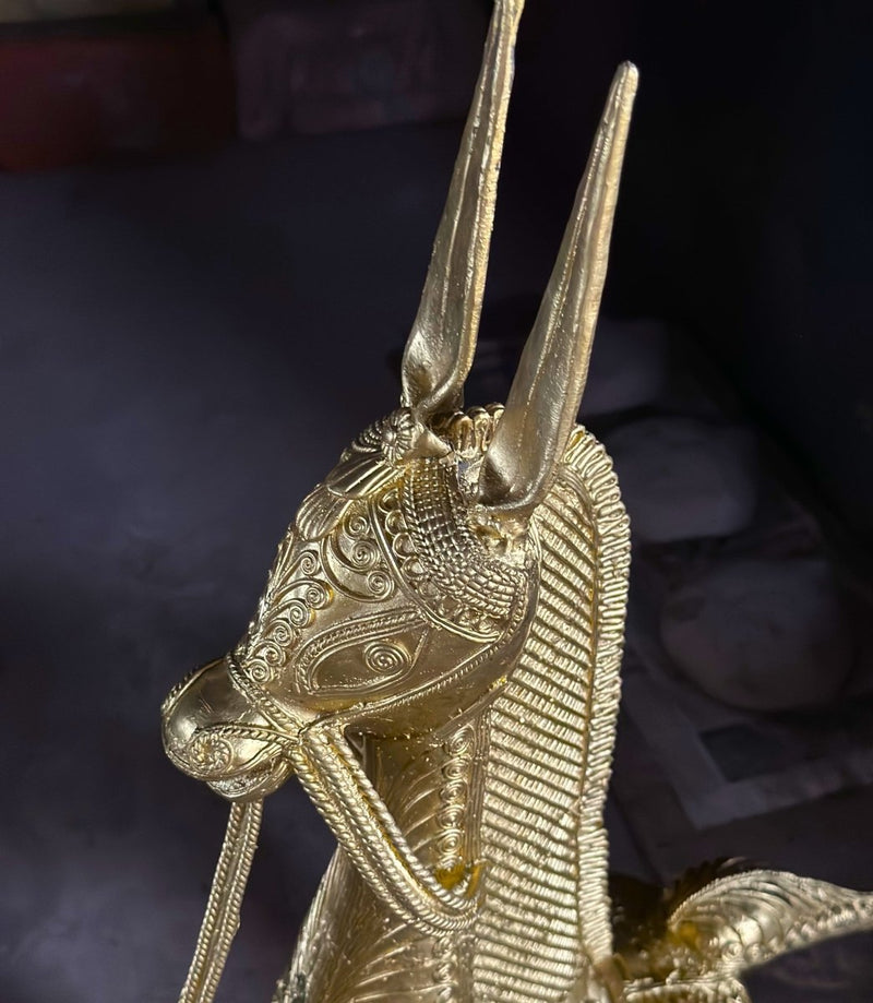 Dhokra Horses: Majestic Pair Tabletop Decor – view 5