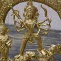 Premium Brass Dhokra Durga Sculpture: Exquisite Art -decor-Sowpeace-Premium Brass Dhokra Durga Sculpture: Exquisite Art -decor-Sowpeace-Premium Brass Dhokra Durga Sculpture: Exquisite Art-Dok-LMTD-TT-LDDR-Sowpeace-Dok-LMTD-TT-LDDR-Sowpeace