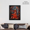 Sowpeace Canvas: Artisan Red Women Wall Decor Masterpiece Collection -Wall painting-Chitran by sowpeace-Sowpeace Canvas: Artisan Red Women Wall Decor Masterpiece Collection-CH-WRT-MRW-Sowpeace