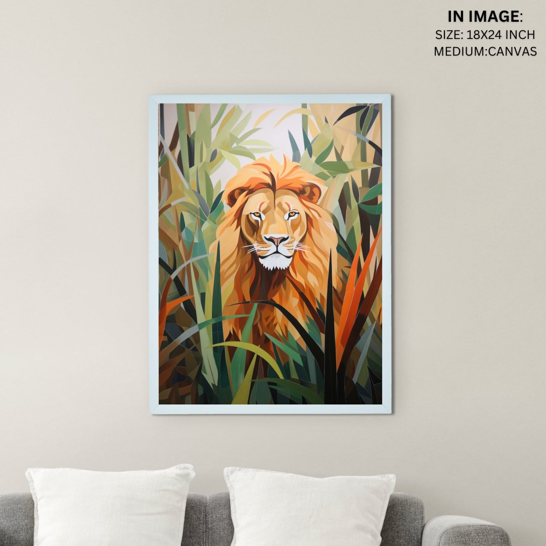 Sowpeace Lion Canvas: Majestic Home Decor Wall Art Print