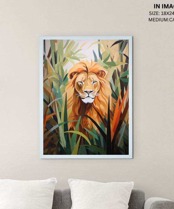 Sowpeace Lion Canvas: Majestic Home Decor Wall Art Print — image 4