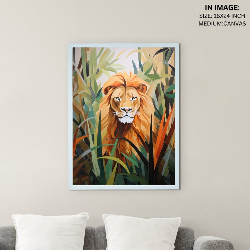 Sowpeace Lion Canvas: Majestic Home Decor Wall Art Print – view 4