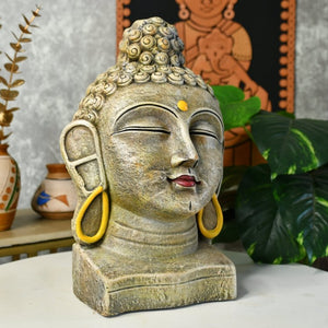 Terracotta Buddha's Golden Radiance -terracotta tabletop-Sowpeace-Terracotta Buddha's Golden Radiance-Terr-Terr-TT-TBGBL-Sowpeace